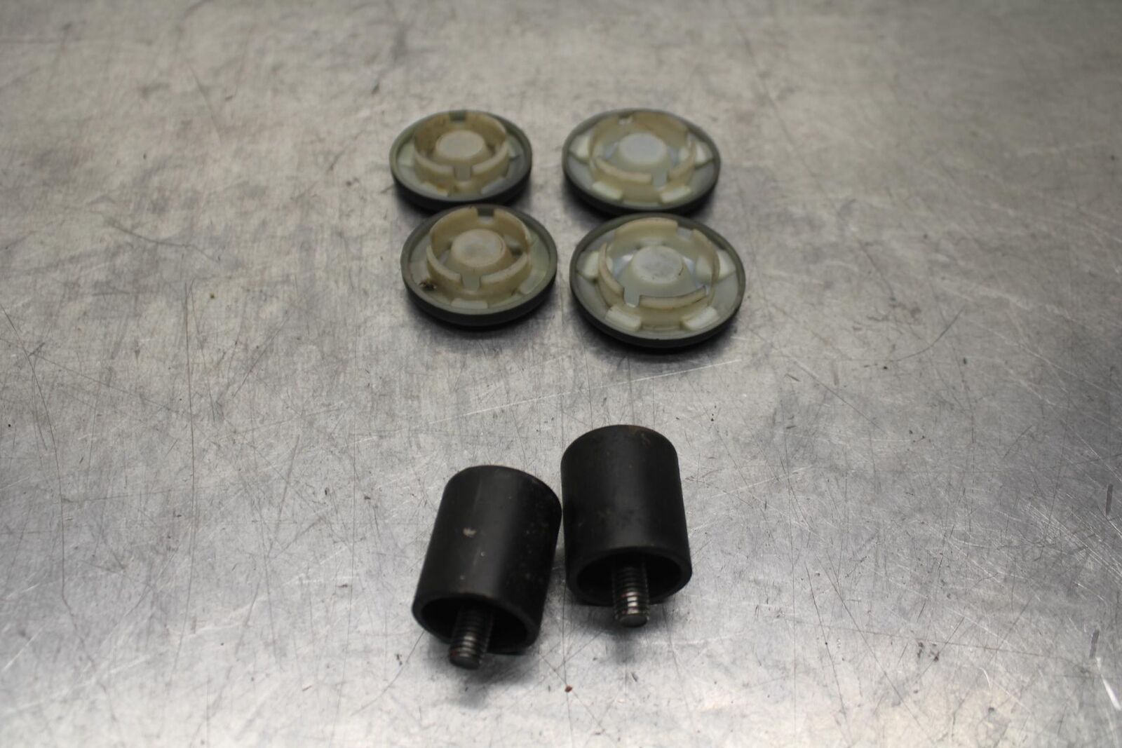 2009 Kawasaki Ninja 250R EX250J HANDLEBAR END CAPS WEIGHTS  BB87
