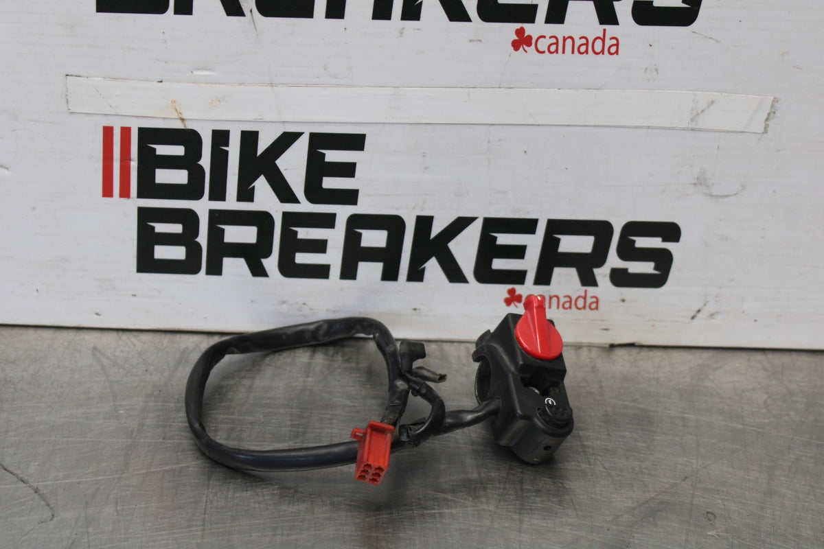 06 KAWASAKI KLR650 RIGHT CLIP ON HANDLE KILL OFF START SWITCH SWITCHES BB919