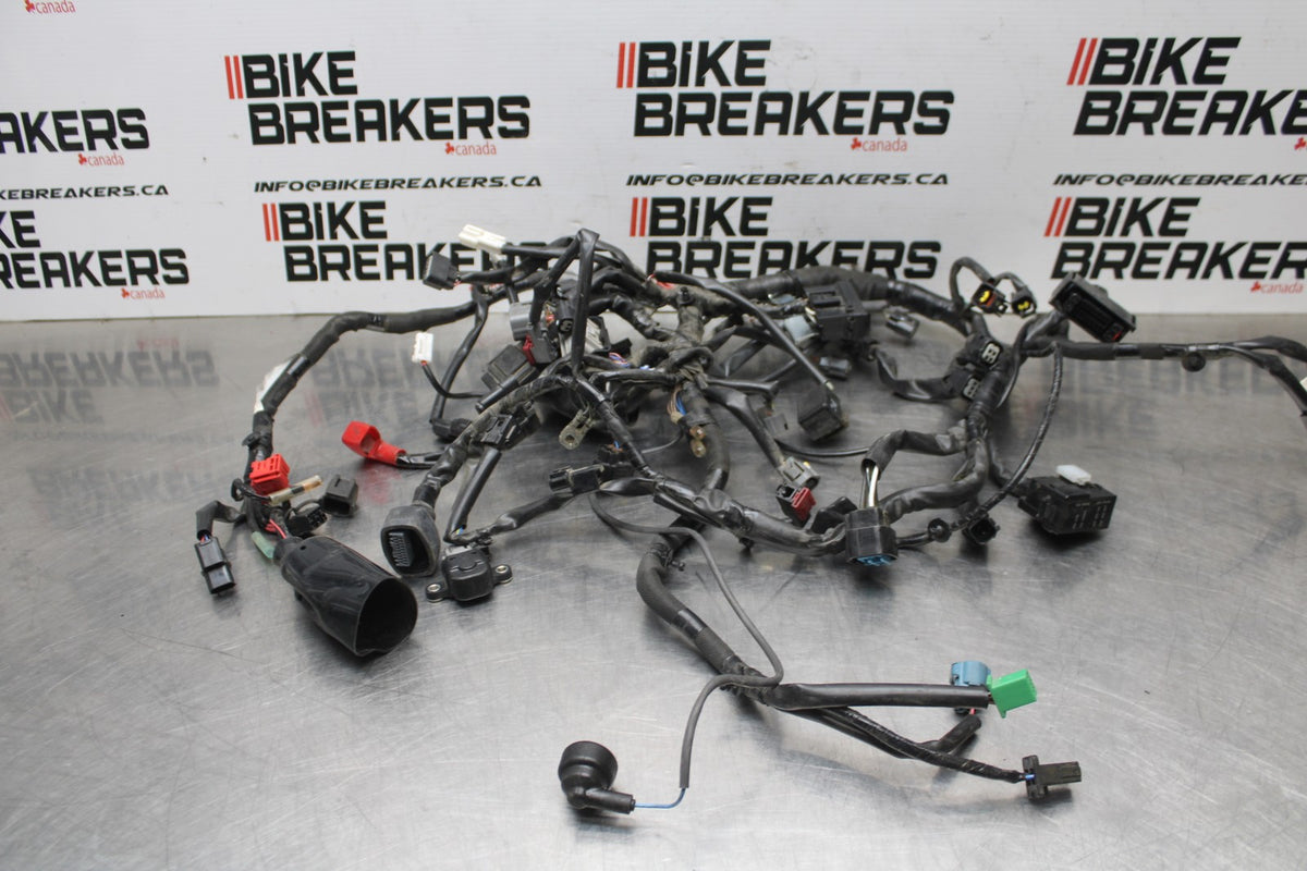 24 KAWASAKI NINJA 500 ABS MAIN ENGINE WIRING HARNESS MOTOR WIRE LOOM BB818