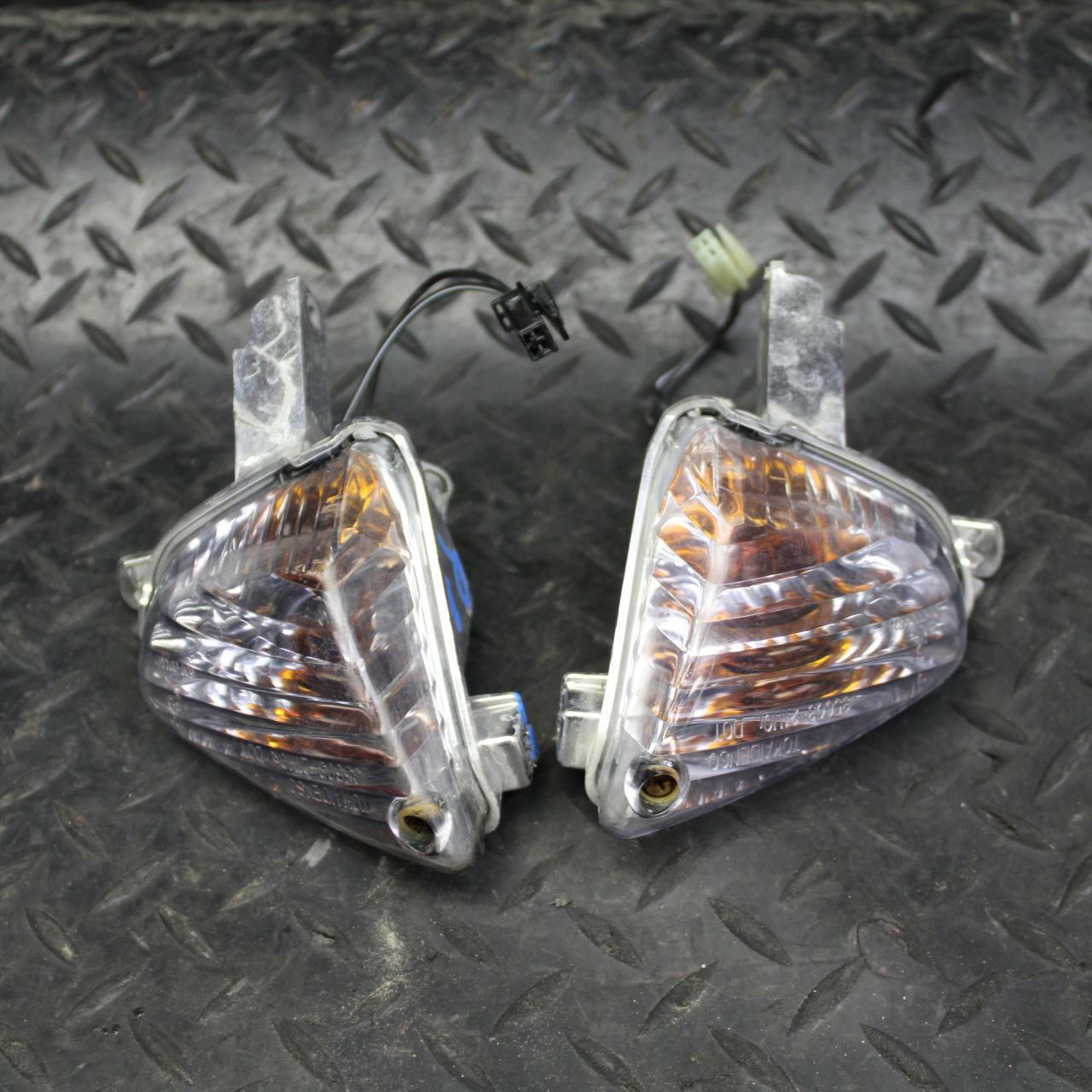 08-09 SUZUKI GSXR750 REAR LEFT RIGHT TURN SIGNALS INDICATORS 35603-21H00 BB 179