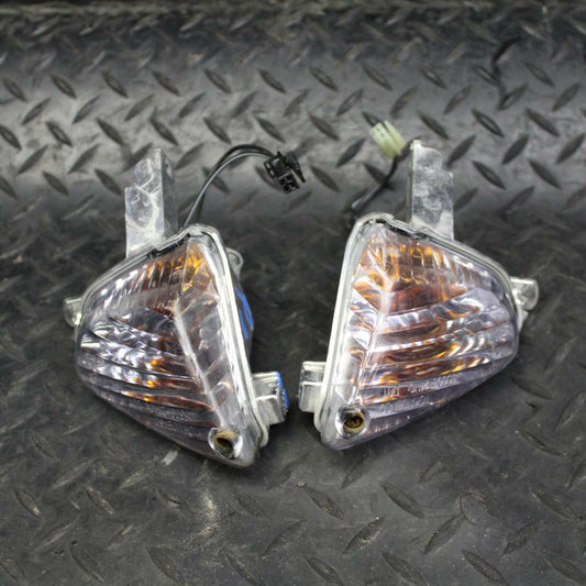 08-09 SUZUKI GSXR750 REAR LEFT RIGHT TURN SIGNALS INDICATORS 35603-21H00 BB 179