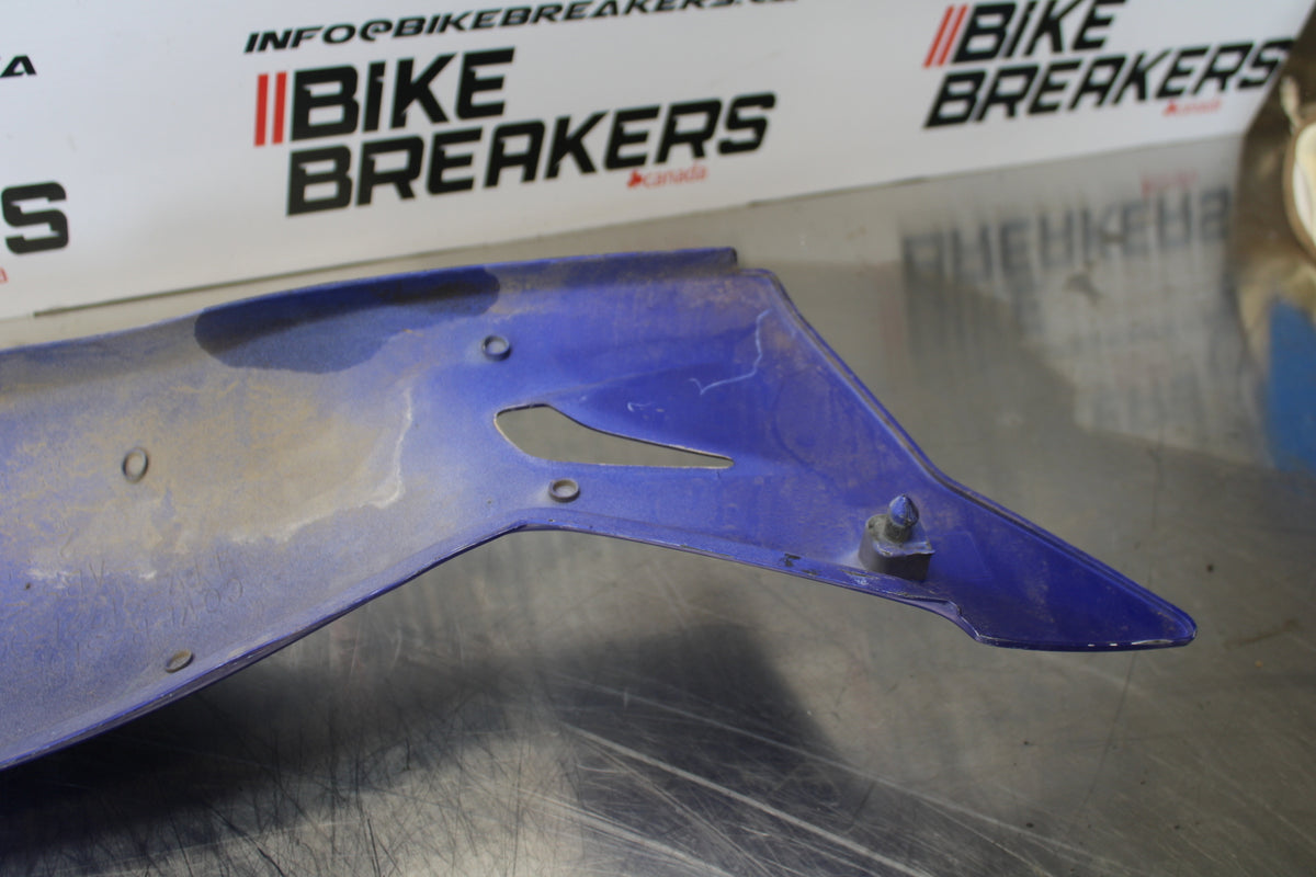 96-07 YAMAHA YZF600R RIGHT REAR BACK TAIL FAIRING COWL SHROUD BB158