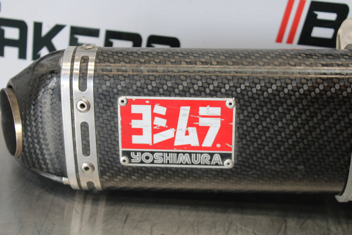 07-08 YAMAHA YZF R1 YOSHIMURA RIGHT EXHAUST MUFFLER SLIP ON CAN SILENCER BB160
