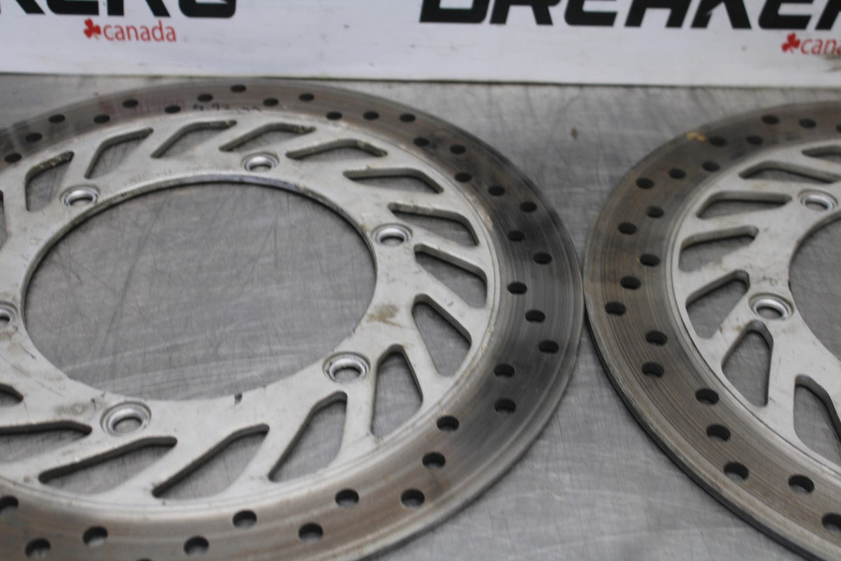 91-02 HONDA ST1100 FRONT LEFT RIGHT BRAKE ROTORS DISCS BB881