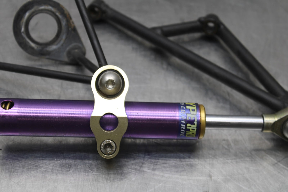 98 KAWASAKI NINJA ZX6 AFTERMARKET STEERING DAMPER STABILIZER BB870