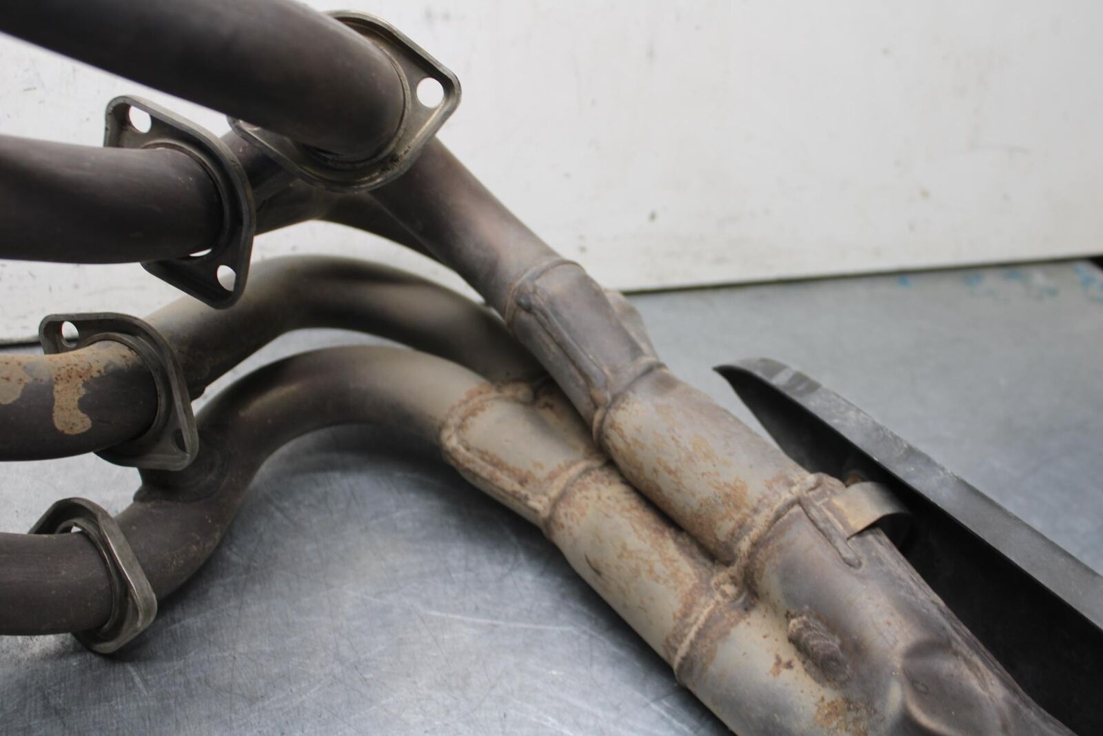 09-12 KAWASAKI NINJA ZX6R EXHAUST HEADER PIPES MANIFOLD 92015-1402 BB640