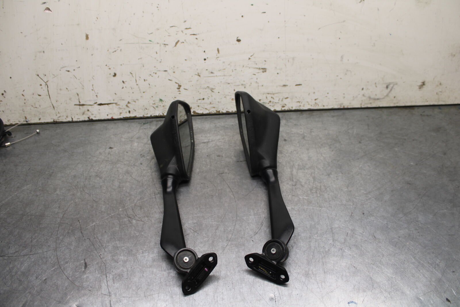 18-23 KAWASAKI NINJA 400 EX400 ABS REAR VIEW MIRROR SET PAIR MIRRORS BB747