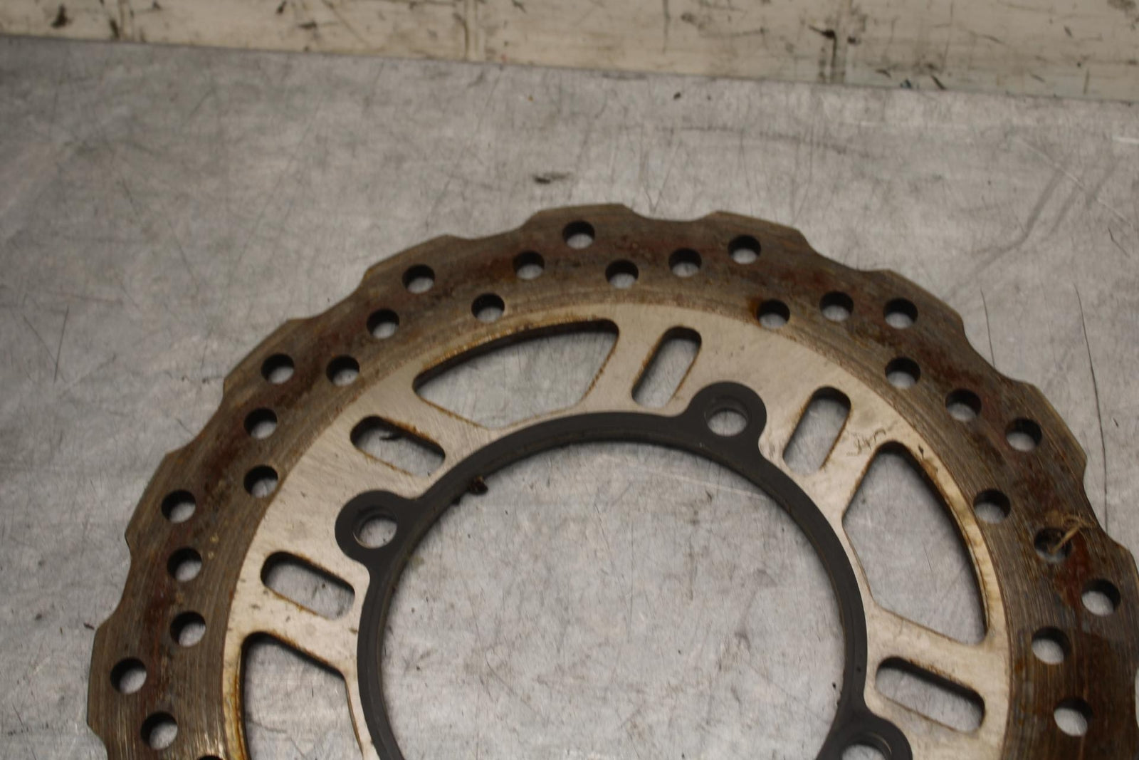 2012 Kawasaki Ninja ZX14R ZX1400E REAR ROTOR BACK BRAKE DISC WITH ABS RING BB60