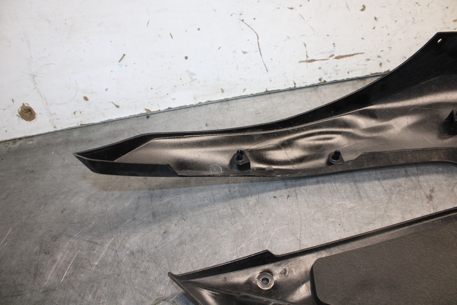 09-12 KAWASAKI NINJA ZX6R LEFT LOWER MID UPPER SIDE FAIRING COWL BB698