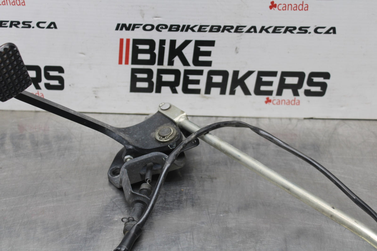14 HONDA SHADOW 750 VT750C2B BRAKE FOOT PEDAL & LINK/ ROD BB867