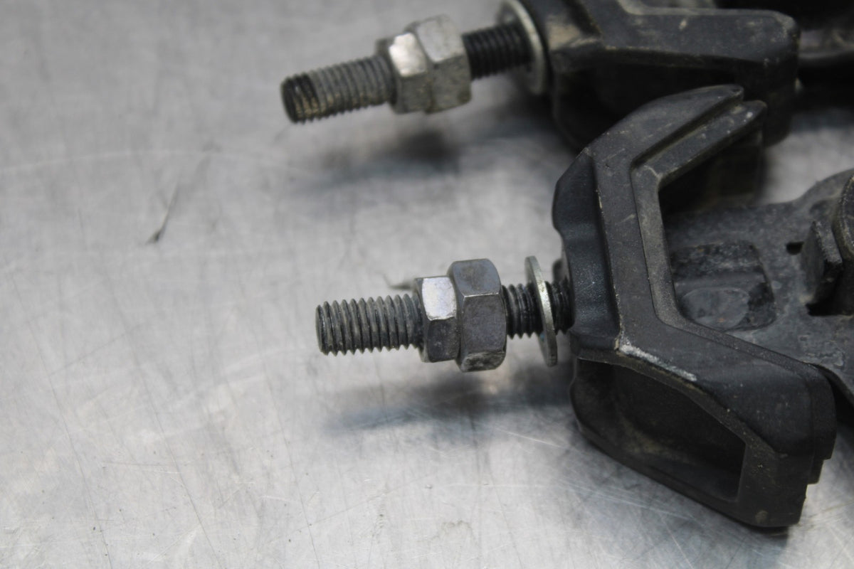 23-26 KAWASAKI NINJA ZX4RR SWINGARM CHAIN TENSIONER ADJUSTMENT BRACKETS  BB898