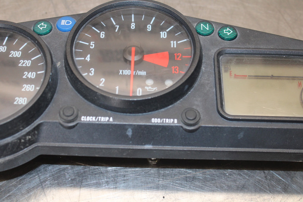 00-05 KAWASAKI NINJA ZX12R SPEEDO TACH GAUGES DISPLAY CLUSTER SPEEDOMETER BB892