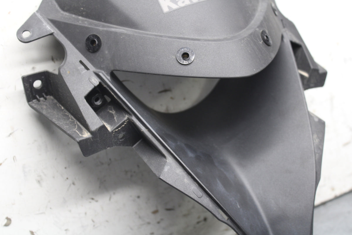 09-12 KAWASAKI NINJA ZX6R FRONT CENTER COWL FAIRING BB698