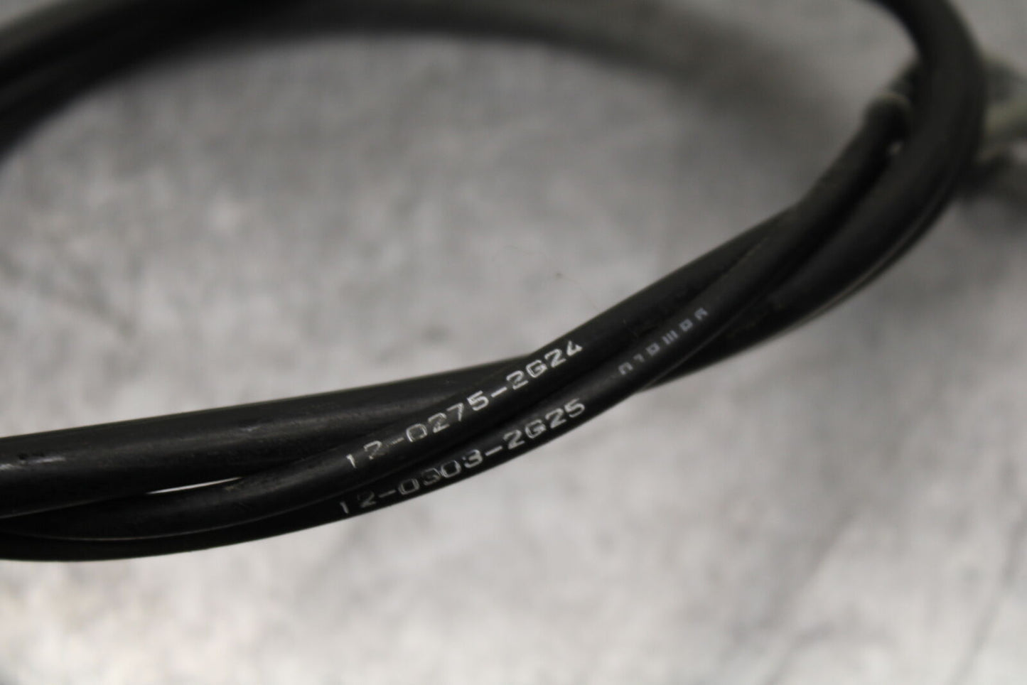 12-13 KAWASAKI Z1000 THROTTLE CABLES LINES BB743