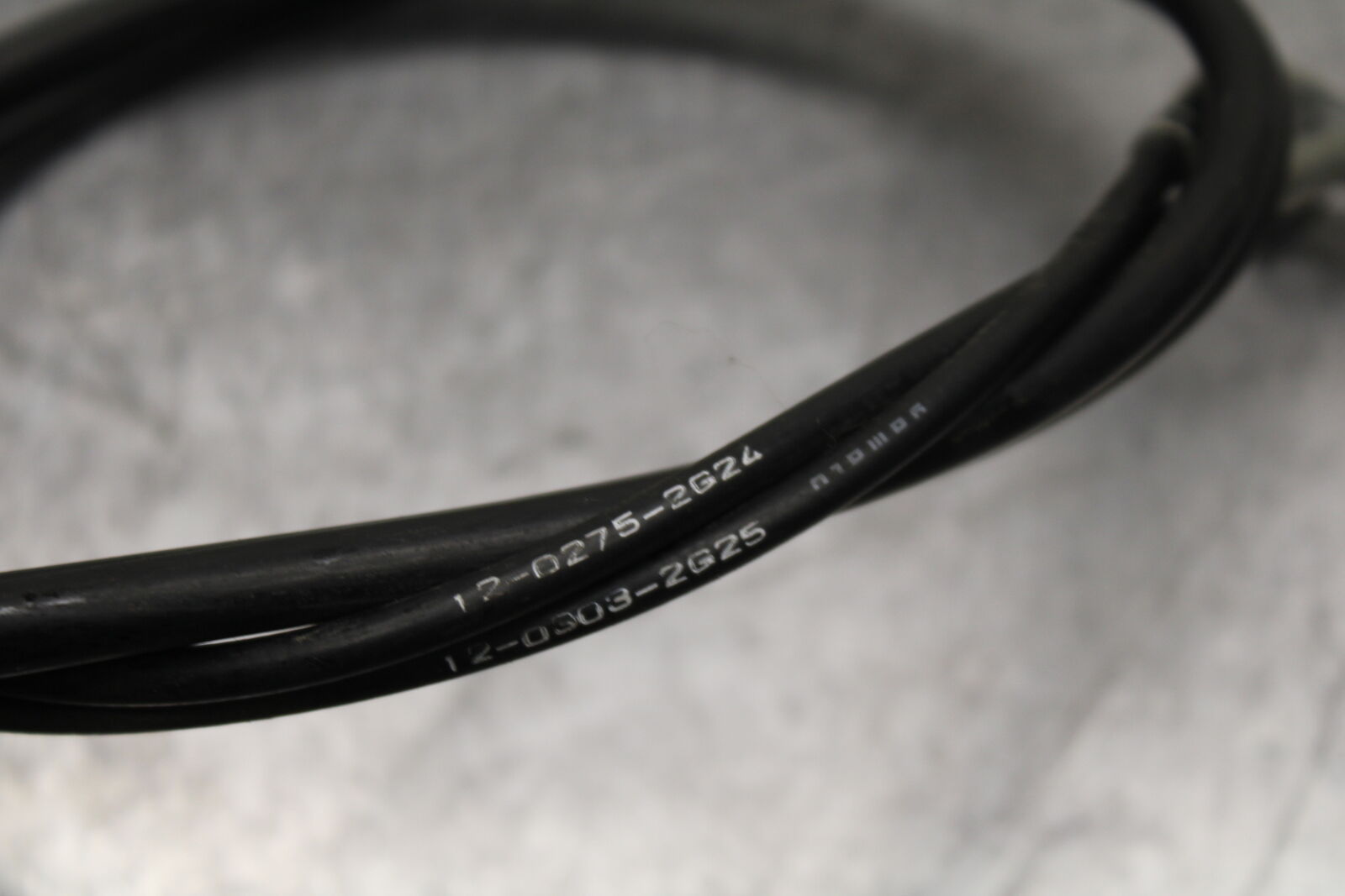 12-13 KAWASAKI Z1000 THROTTLE CABLES LINES BB743