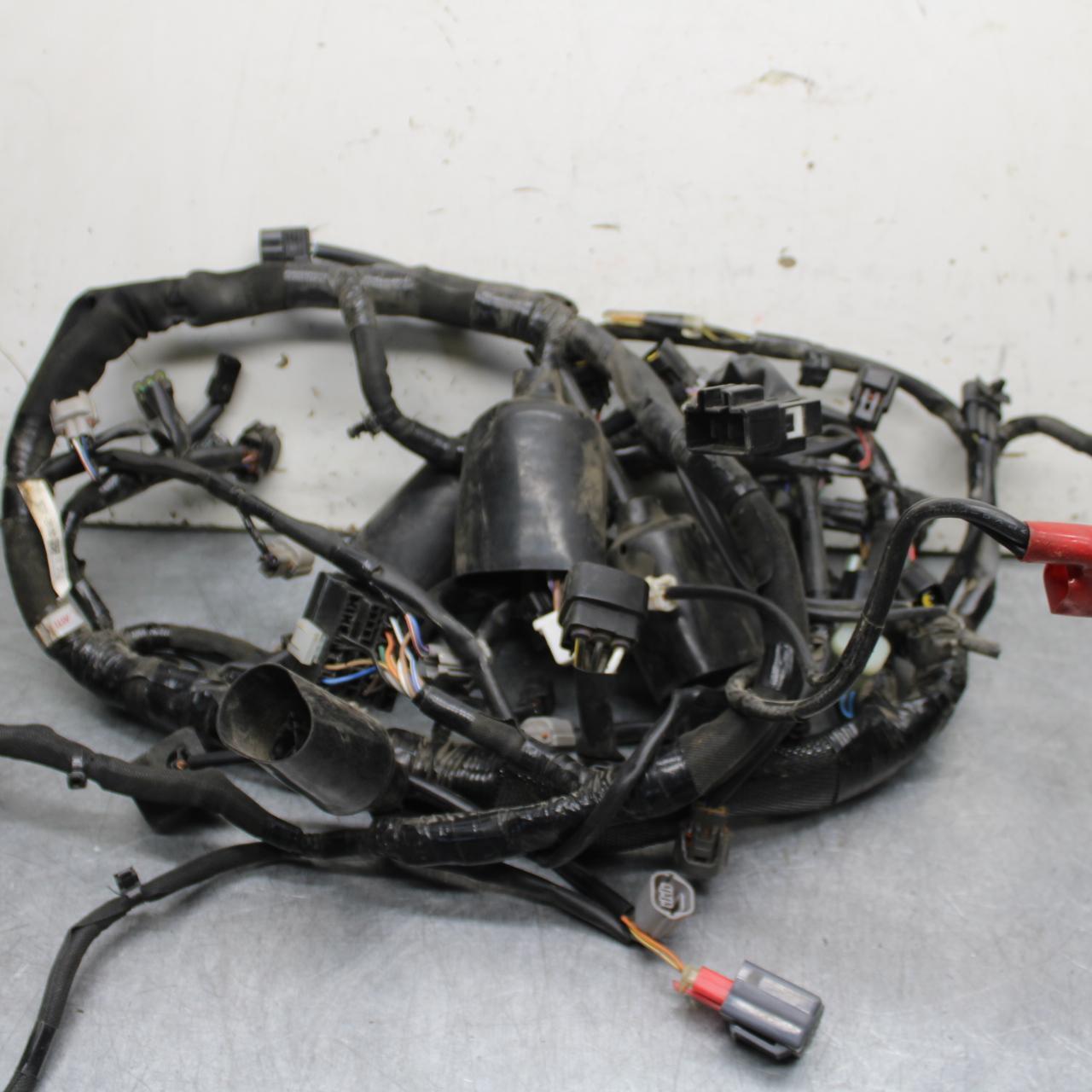 21 KAWASAKI NINJA ZX6R MAIN ENGINE WIRING HARNESS MOTOR WIRE LOOM BB647
