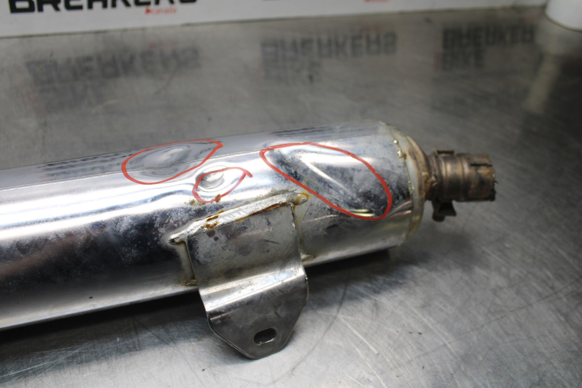 09 KAWASAKI NINJA 250R EXHAUST PIPE MUFFLER SLIP ON CAN SILENCER BB824