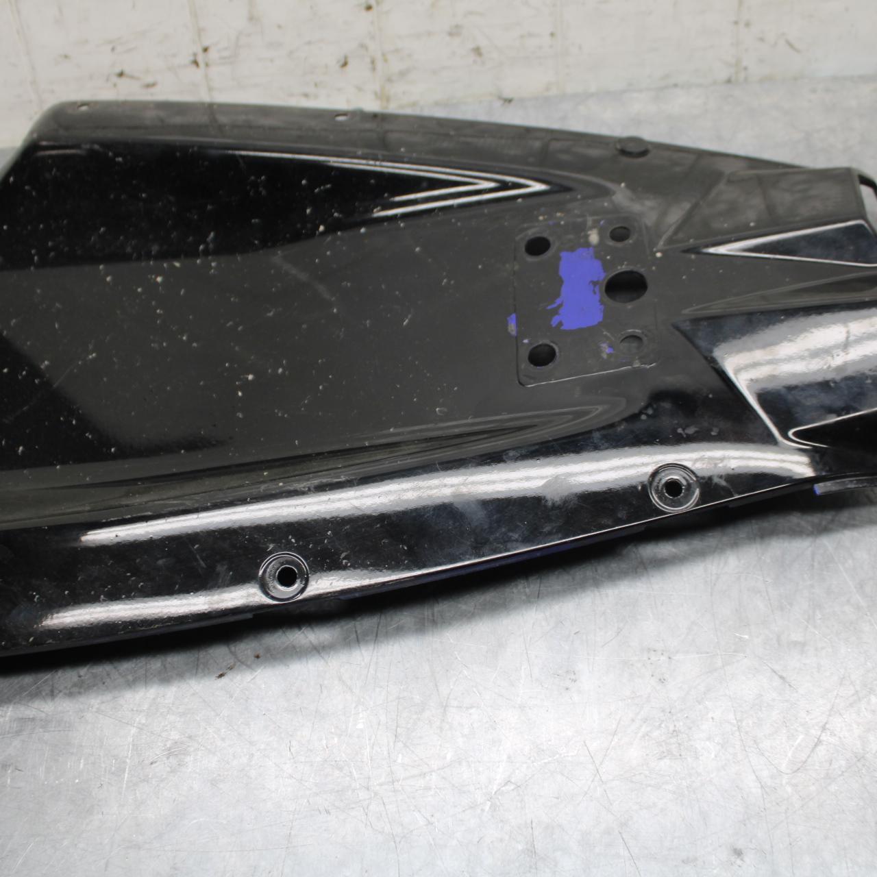 05 YAMAHA YZF R6S BLACK REAR BACK TAIL UNDERTAIL FAIRING COWL FENDER BB462