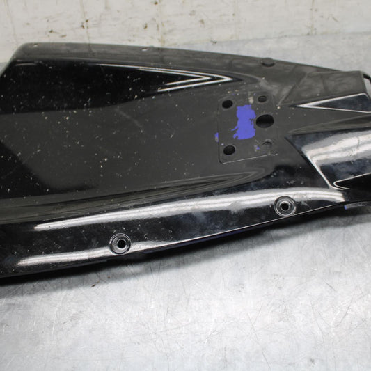 05 YAMAHA YZF R6S BLACK REAR BACK TAIL UNDERTAIL FAIRING COWL FENDER BB462