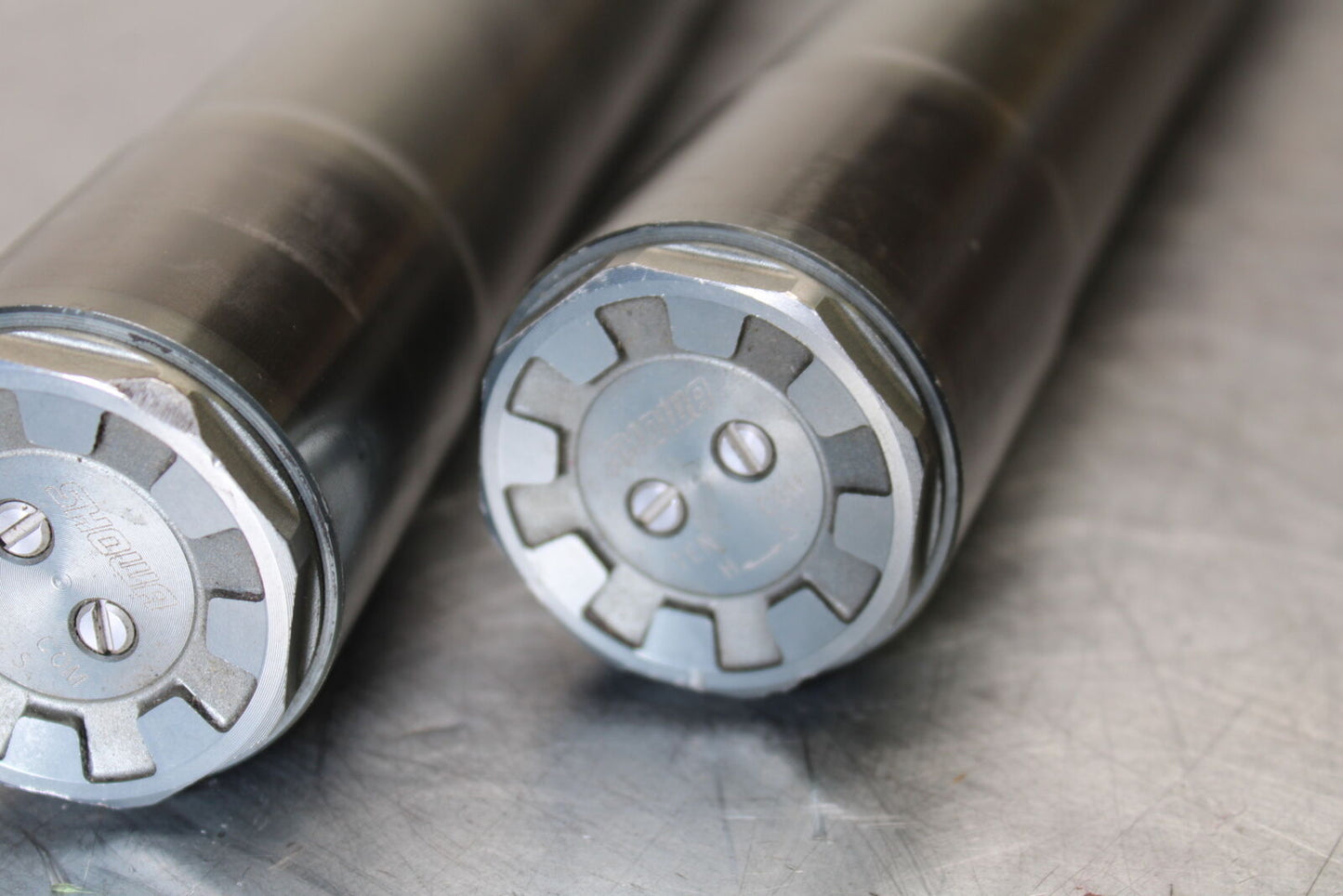 09-12 KAWASAKI NINJA ZX6R FRONT FORKS SHOCK SUSPENSION SET PAIR BB272