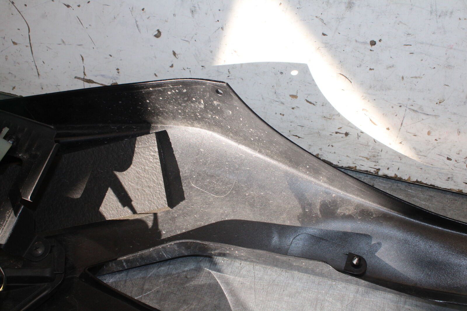 09-12 KAWASAKI NINJA ZX6R RIGHT LOWER MID UPPER SIDE FAIRING COWL  BB698