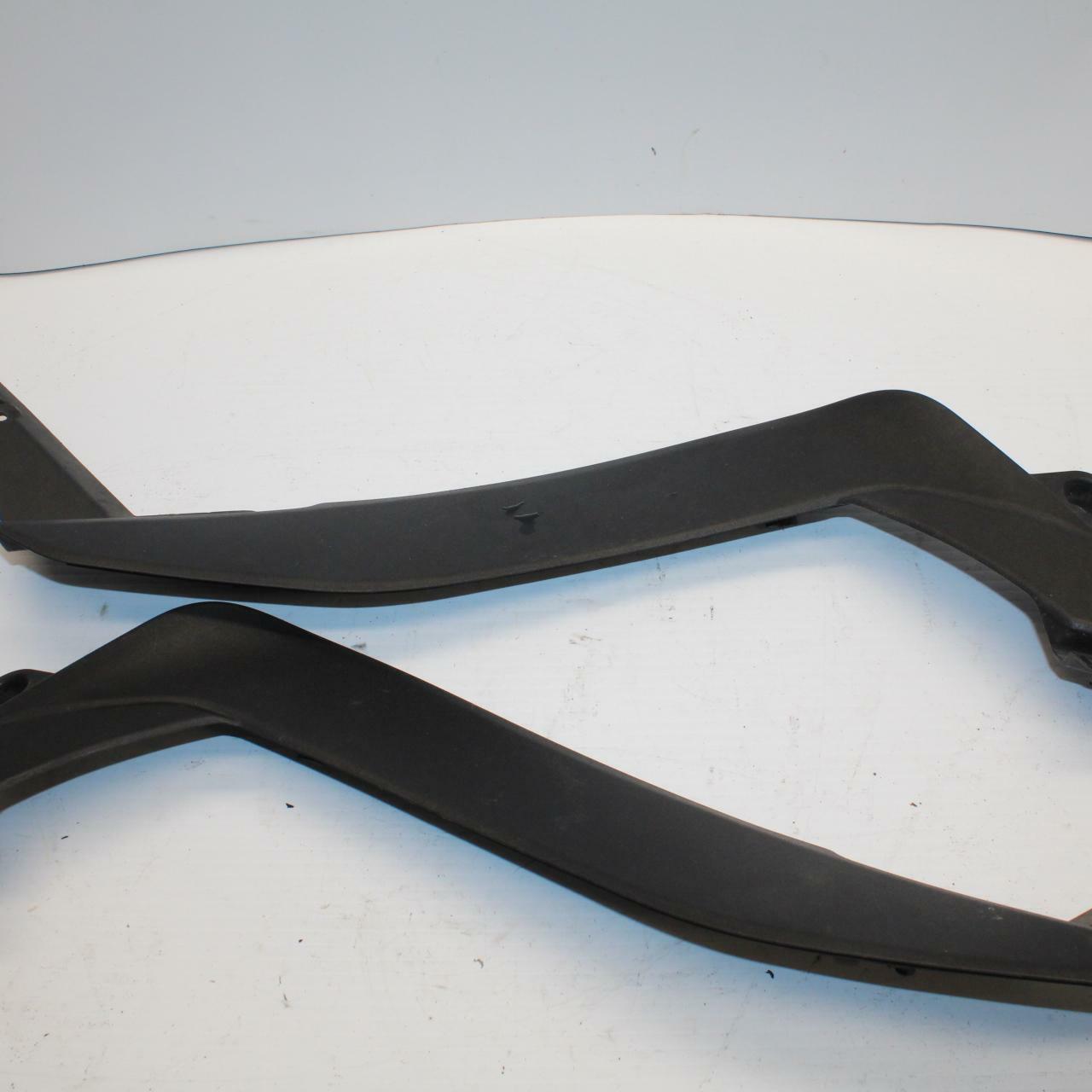 11-12 KAWASAKI Z1000 RIGHT LEFT FUEL TANK PANELS COVERS TRIM SET COWLS  BB249