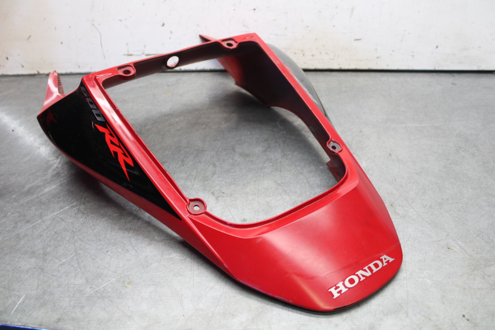 07-12 HONDA CBR600RR REAR BACK TAIL FAIRING COWL SHROUD BB672
