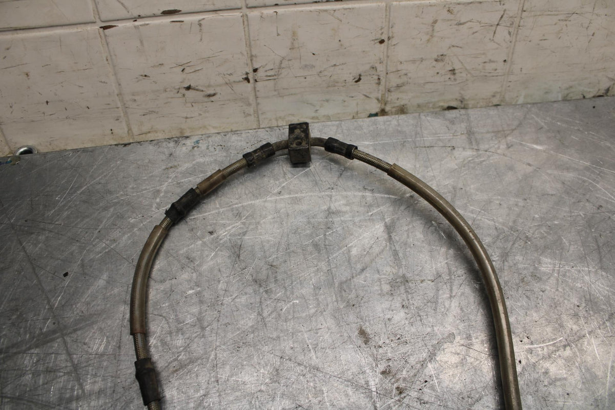 18 YAMAHA YZF R1  FRONT BRAKE CALIPER HOSES LINES BB473