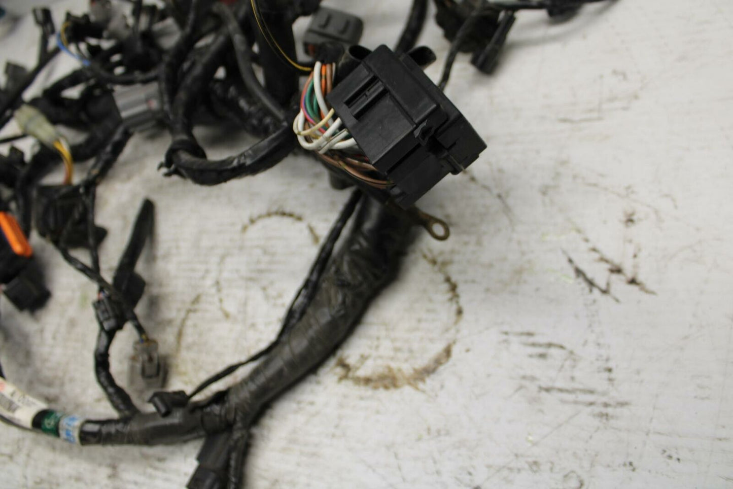 07-09 KAWASAKI VERSYS 650 MAIN ENGINE WIRING HARNESS MOTOR WIRE LOOM BB302