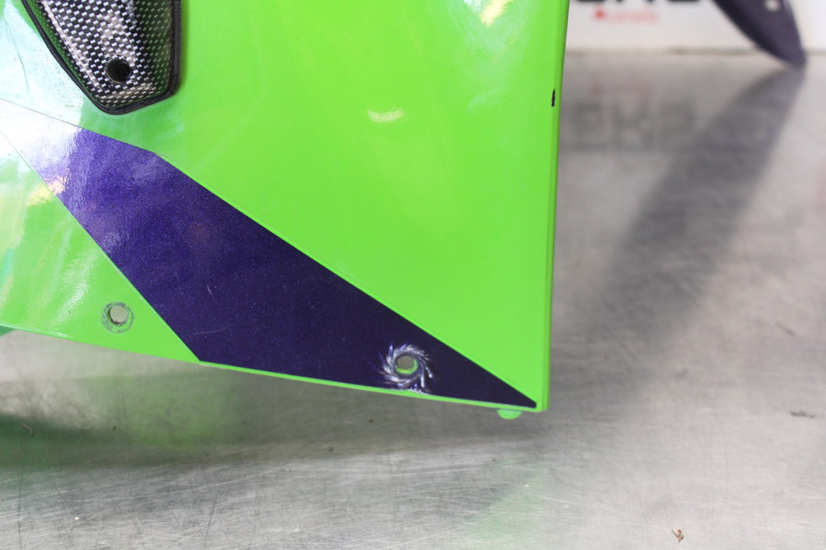 98 KAWASAKI NINJA ZX6 FRONT UPPER NOSE FAIRING COWL SHROUD BB870