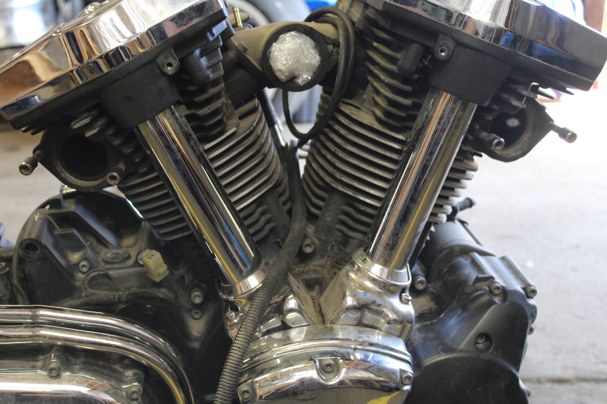 04 YAMAHA ROAD STAR XV1700A ENGINE MOTOR BB155
