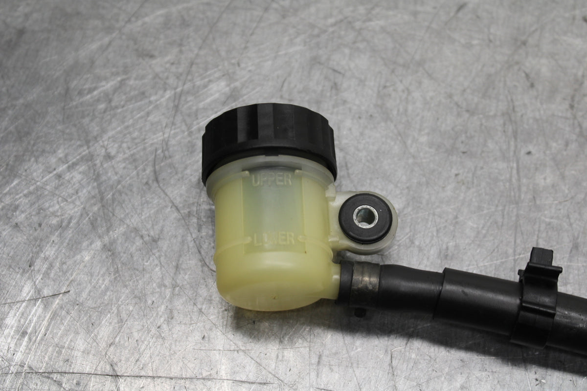 09-14 YAMAHA YZF R1 REAR BACK BRAKE MASTER CYLINDER W RESERVOIR BB119