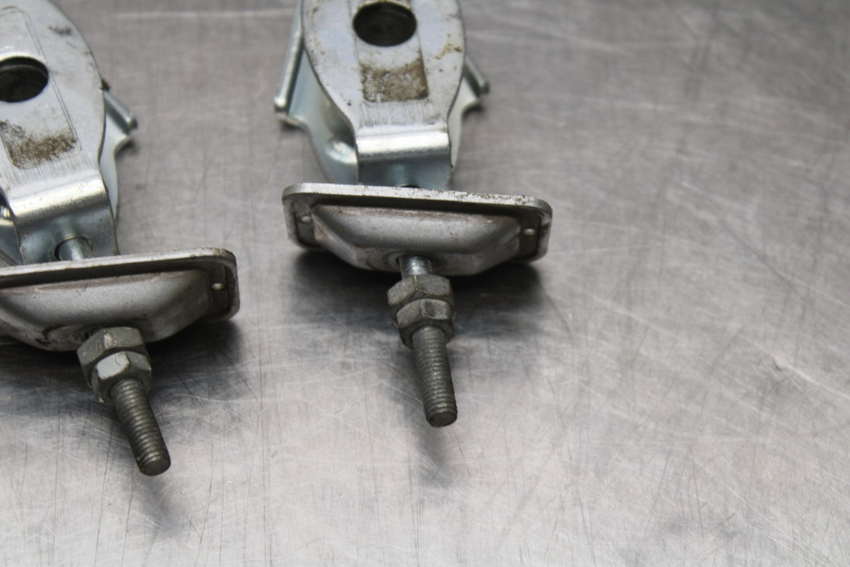 08 HONDA CBR125R SWINGARM CHAIN TENSIONER ADJUSTMENT BRACKETS  BB839