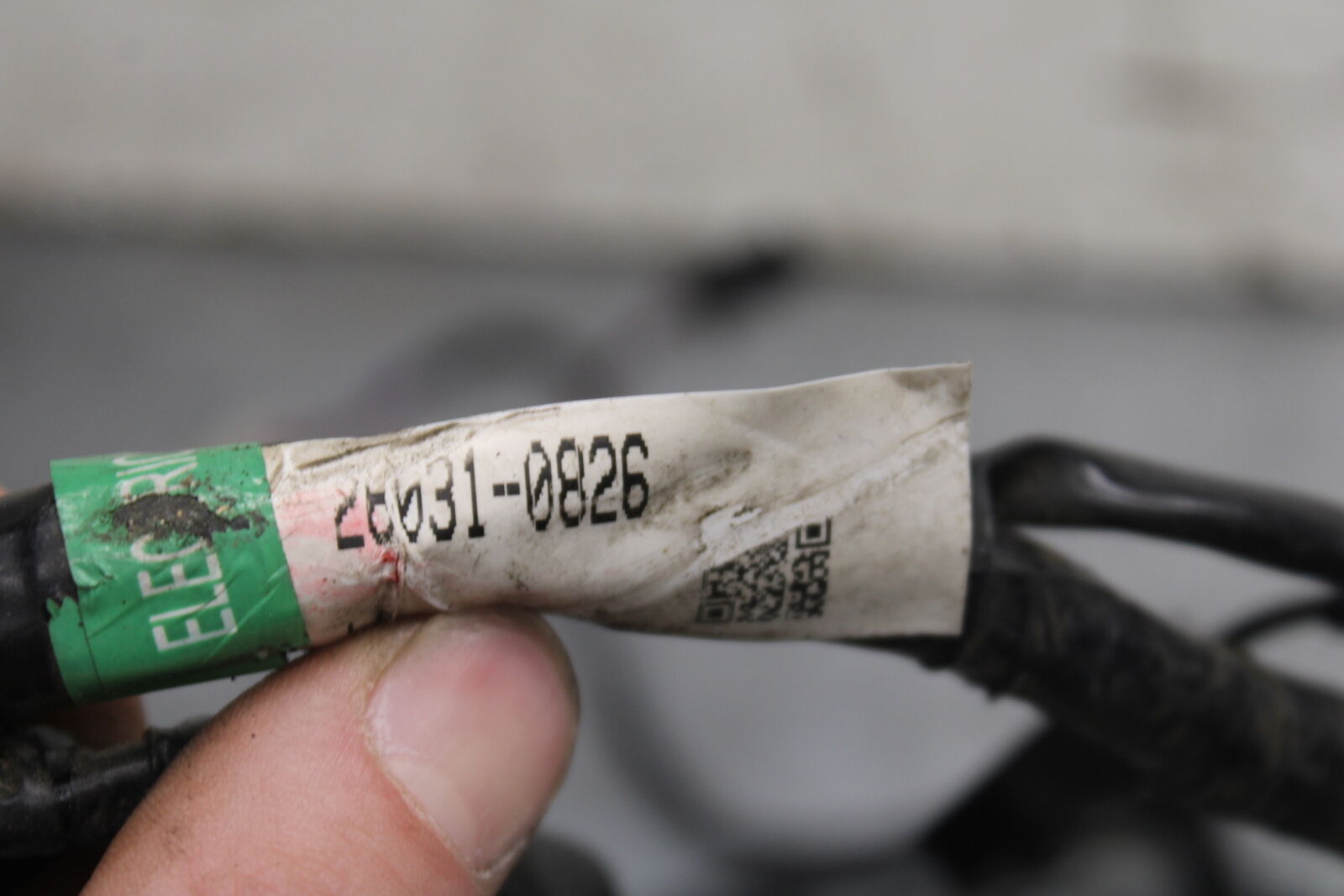 08-12 KAWASAKI NINJA 250R EX250J MAIN ENGINE WIRING HARNESS WIRE LOOM BB111