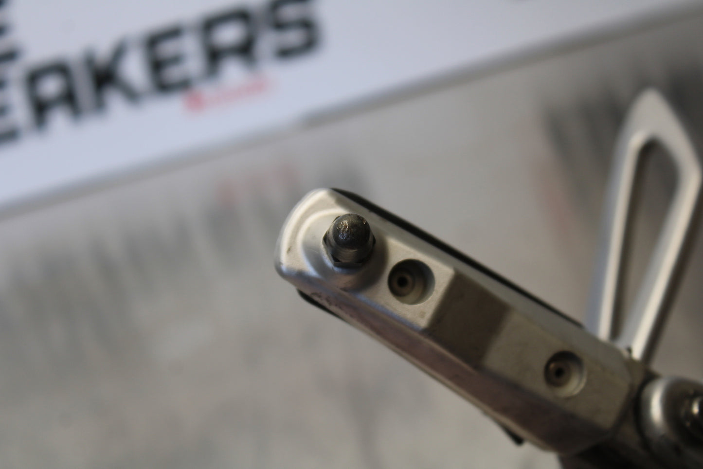 06-12 BMW F800ST LEFT REARSET REAR SET FOOT PEG W SHIFTER BB144