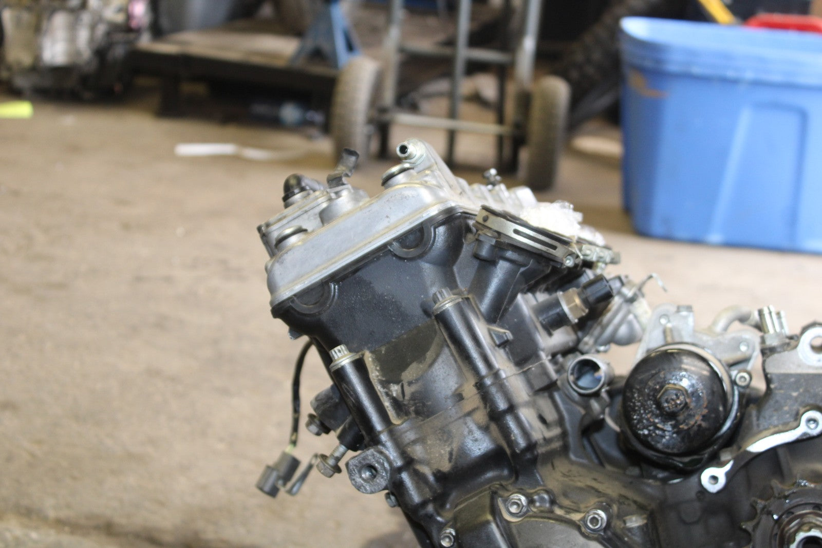 07-08 KAWASAKI NINJA ZX6R ENGINE MOTOR BB203