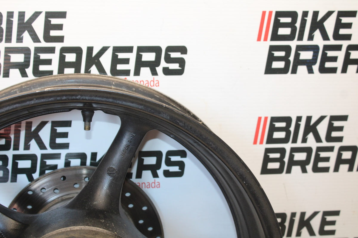 03-04 YAMAHA YZF R6 REAR WHEEL BACK RIM & ROTOR BB890