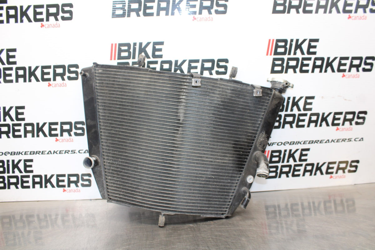 08-10 SUZUKI GSXR 600 ENGINE RADIATOR MOTOR COOLER COOLING RADIATER BB202