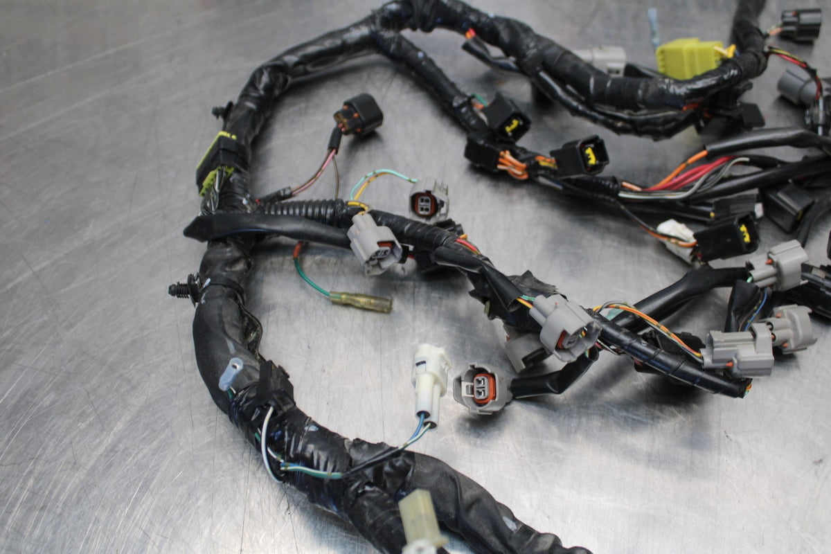 08-10 SUZUKI GSXR 600 MAIN ENGINE WIRING HARNESS MOTOR WIRE LOOM BB92
