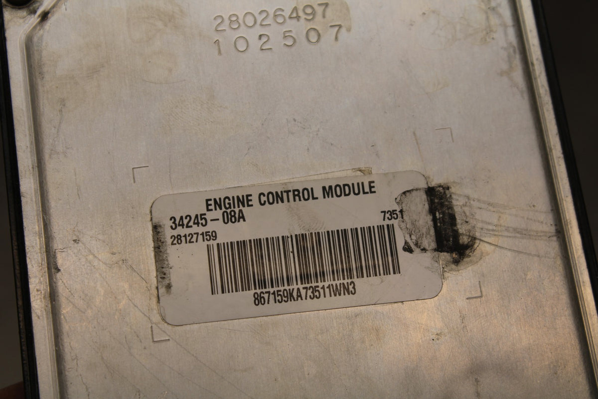 08 HARLEY-DAVIDSON ELECTRA GLIDE POLICE EFI FLHTPI ECU COMPUTER CONTROLLER BB816