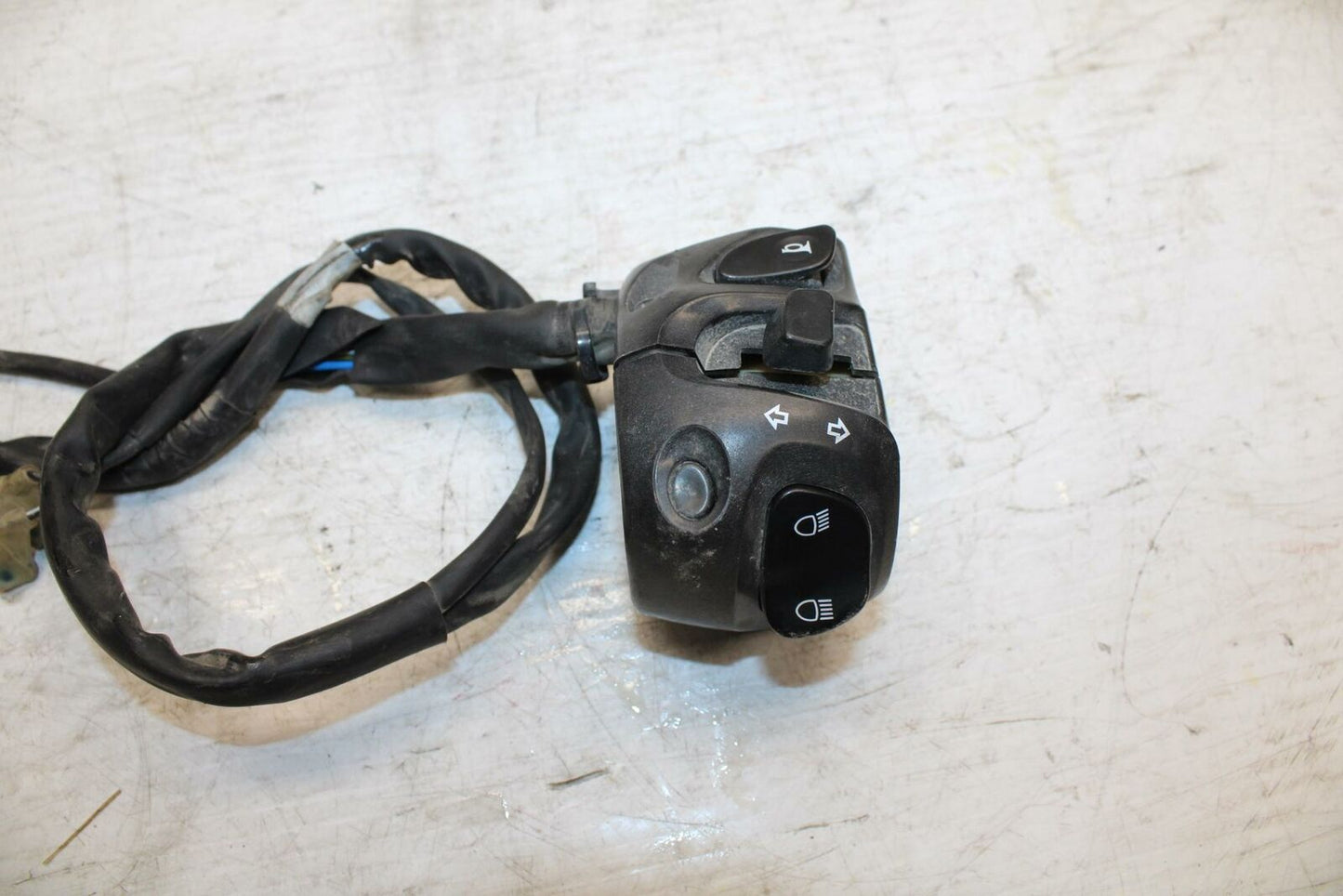 09 YAMAHA FZ6 LEFT CLIP ON HANDLE HORN SIGNALS SWITCH SWITCHES BB295