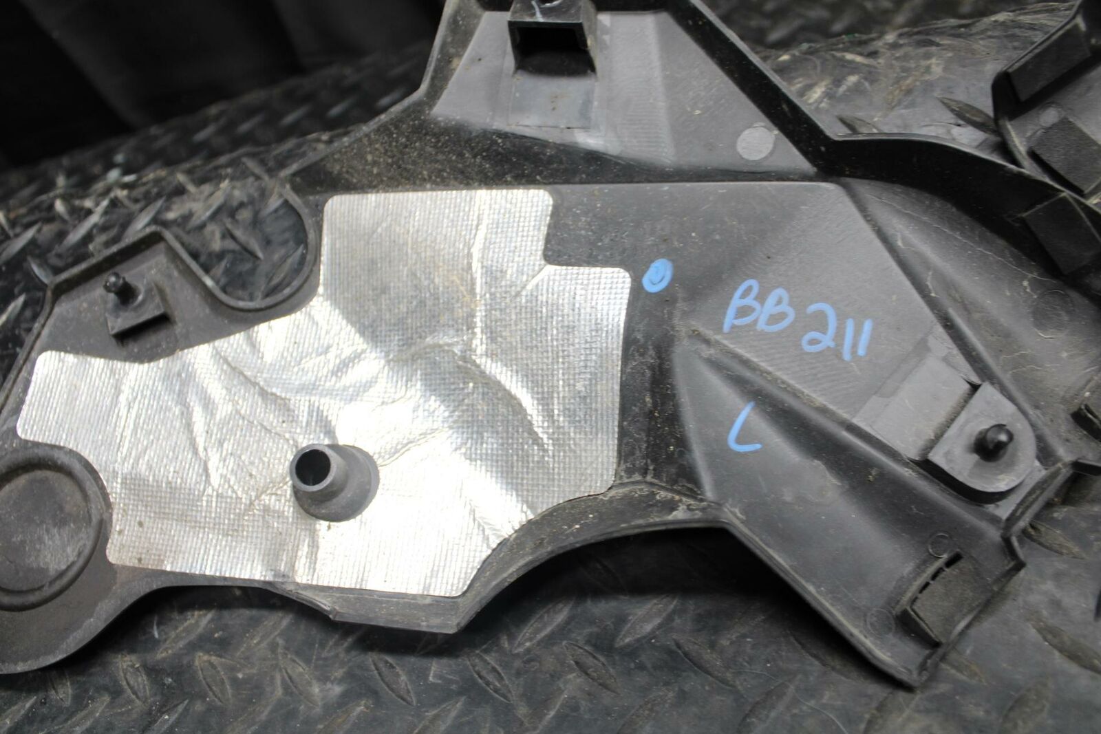 12-17 KAWASAKI NINJA 650 FRAME MID SIDE COVERS COWLS PANELS TRIM BB211