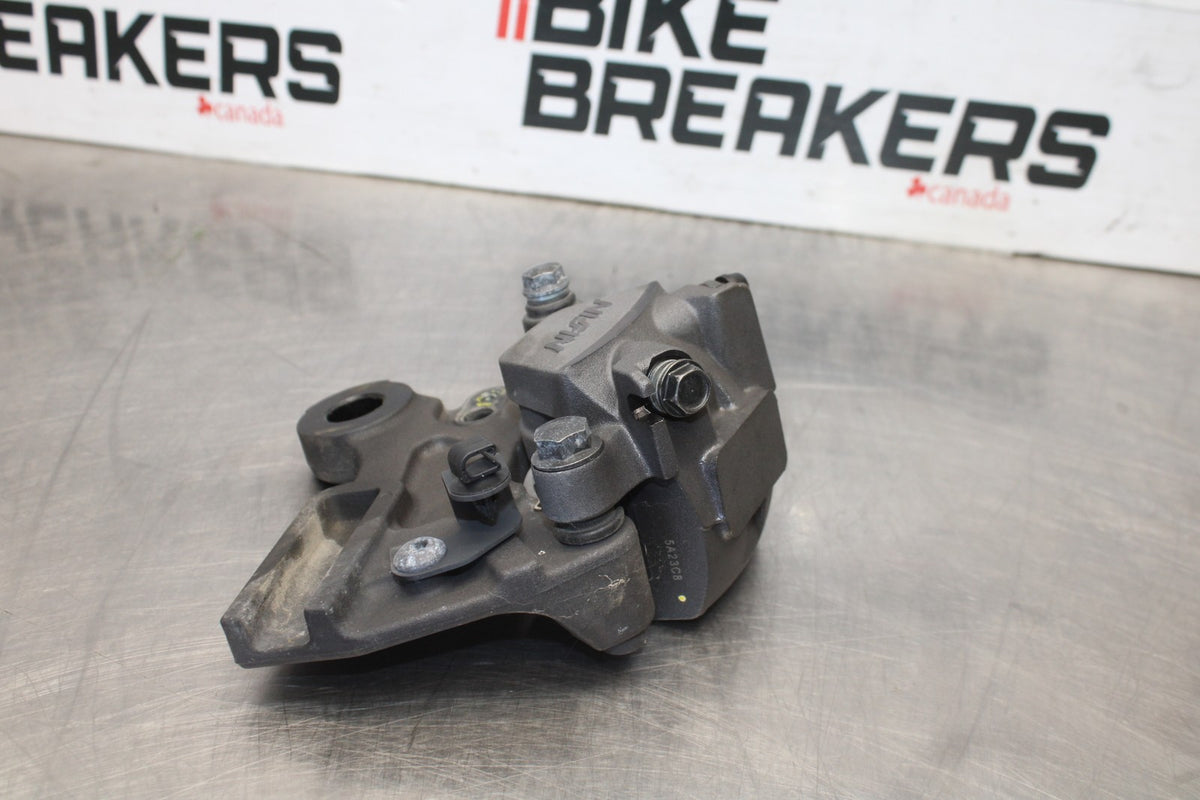 23 KAWASAKI NINJA 650 EX650 REAR BACK BRAKE CALIPER W MOUNT BRACKET BB920