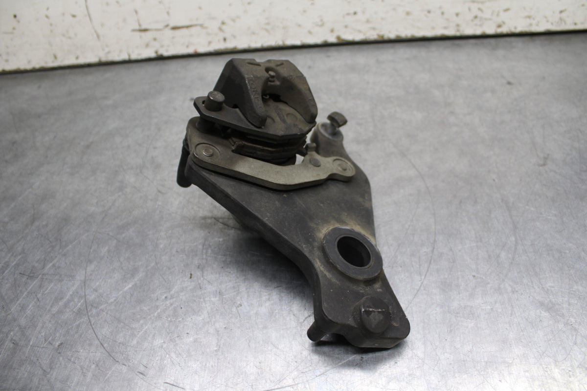 12-13 KAWASAKI Z1000 REAR BACK BRAKE CALIPER W MOUNT BRACKET BB743