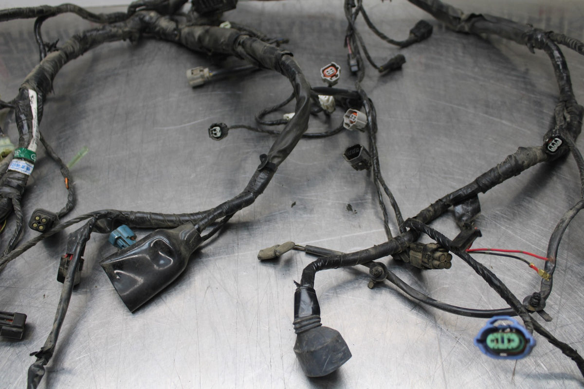 09-10 KAWASAKI ER-6N MAIN ENGINE WIRING HARNESS MOTOR WIRE LOOM BB205