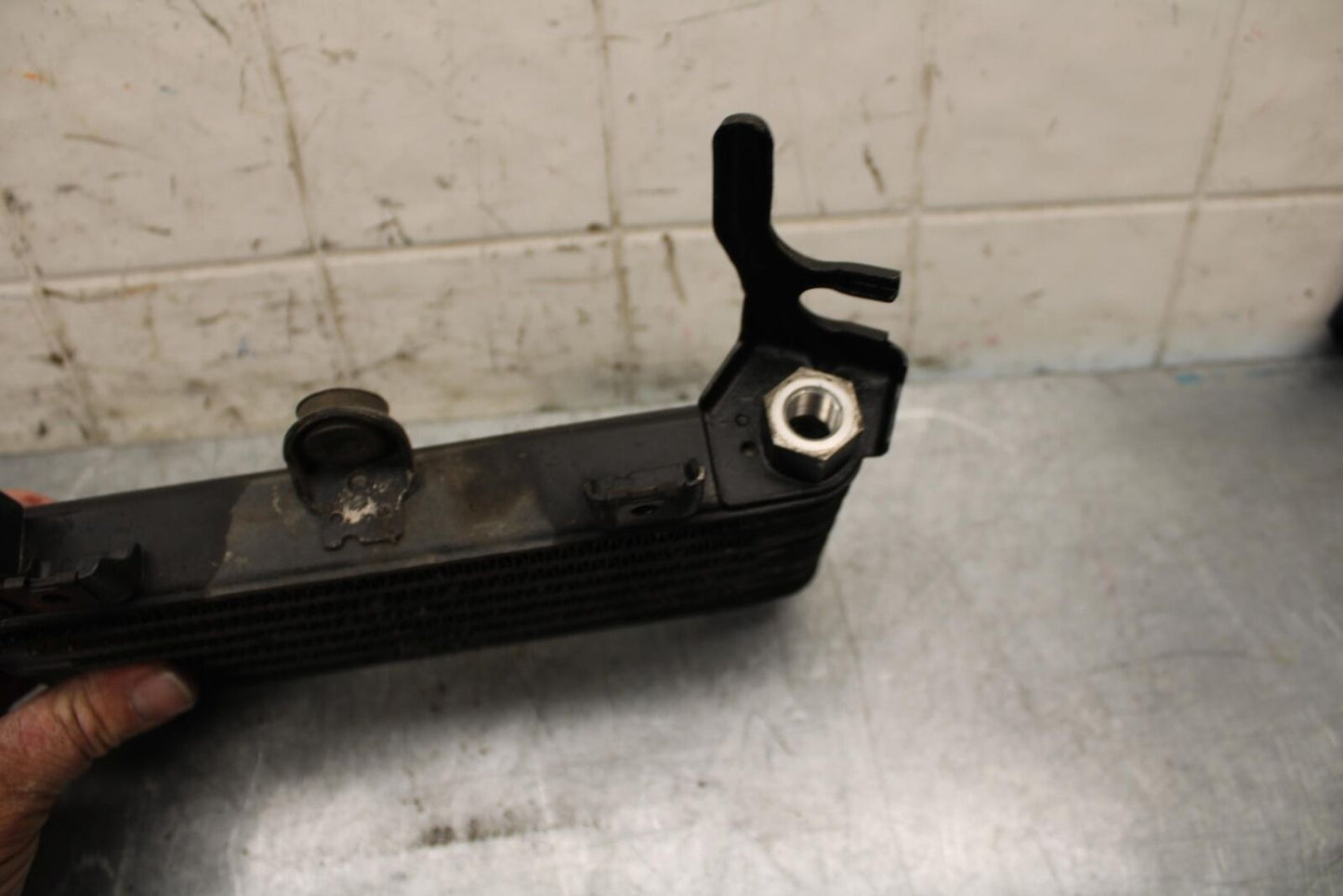 2001 Kawasaki Ninja ZX6 ZX600E ENGINE MOTOR OIL COOLER  BB547