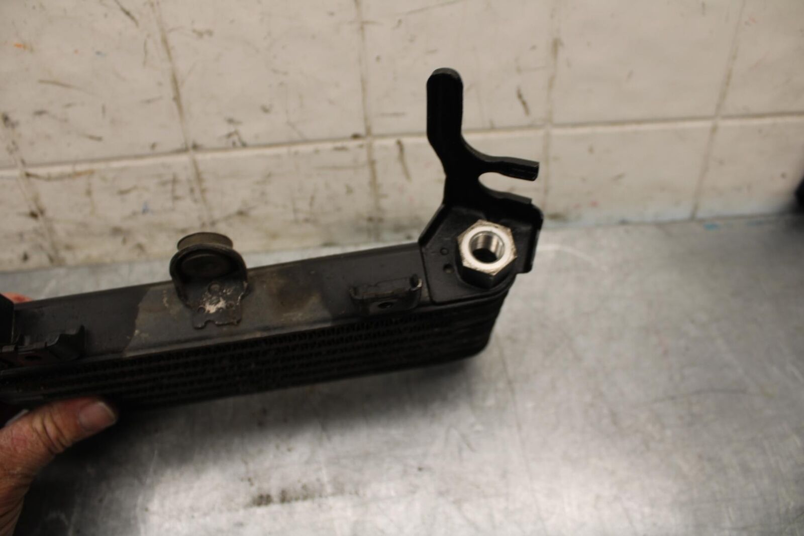 2001 Kawasaki Ninja ZX6 ZX600E ENGINE MOTOR OIL COOLER  BB547