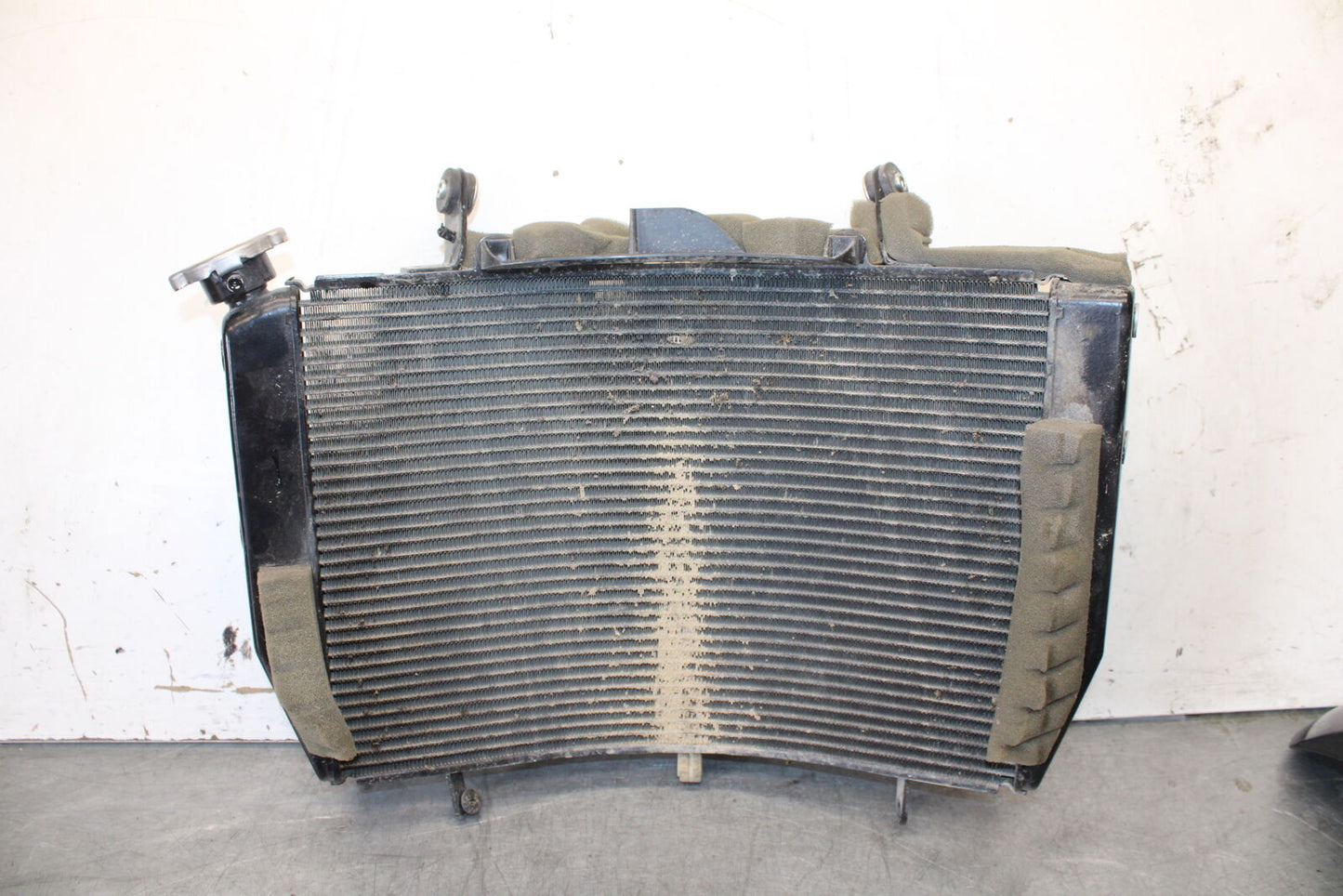 08-16 YAMAHA YZF R6 ENGINE RADIATOR MOTOR COOLER COOLING RADIATER BB665