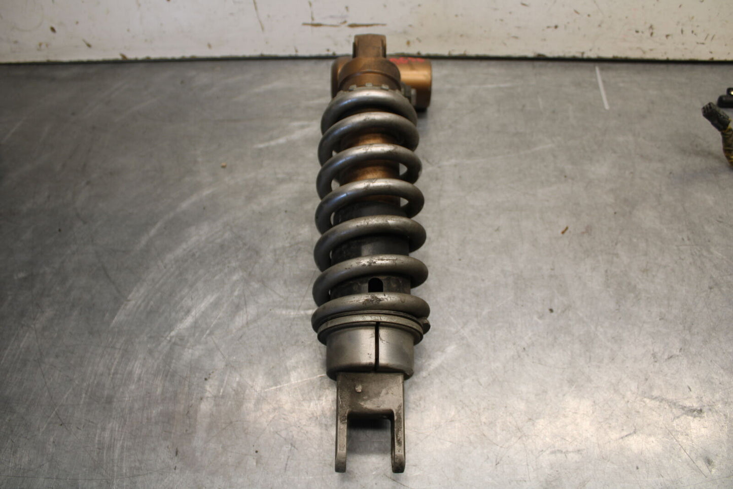 09-12 KAWASAKI NINJA ZX6R REAR BACK SHOCK ABSORBER SUSPENSION 32037-1887 BB656