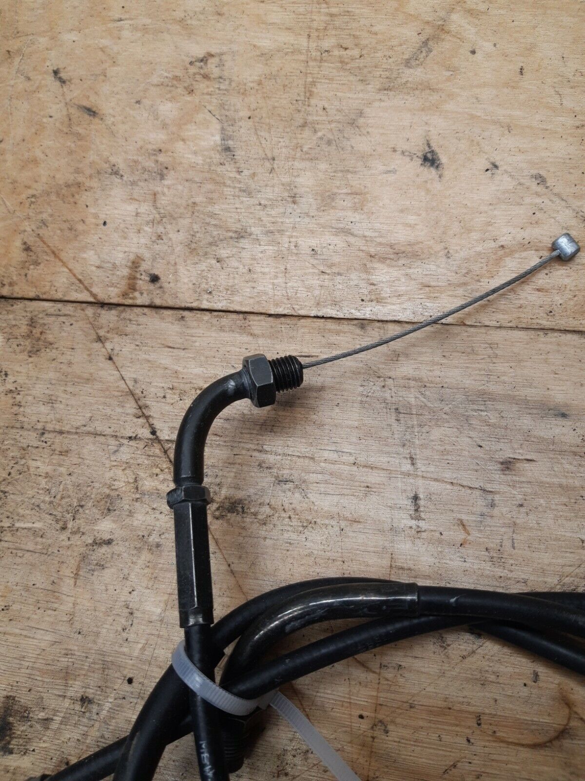 01-06 HONDA CBR600F4I THROTTLE CABLES  17910-MBW-D20 17920-MBW-D20 BB314